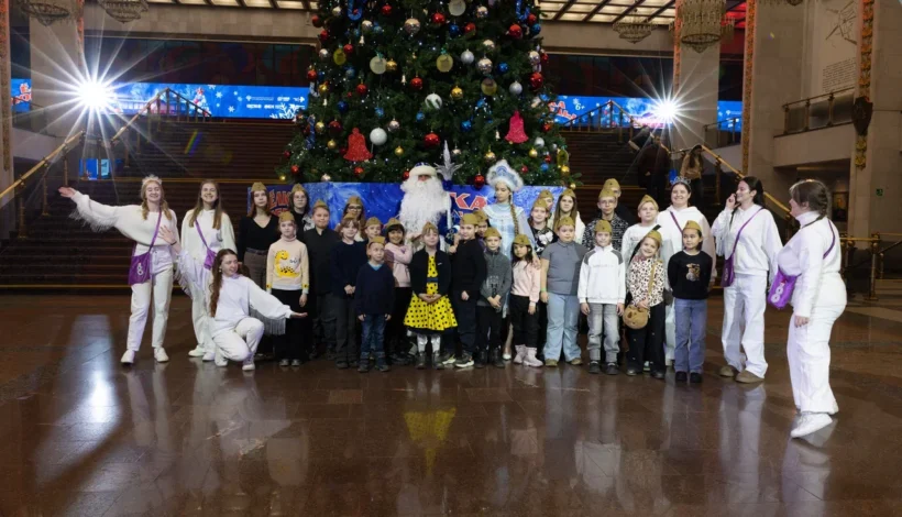 Новогодняя игра стартовала в Музее Победы