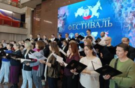 Лучшие хоровые коллективы выступили в Музее Победы