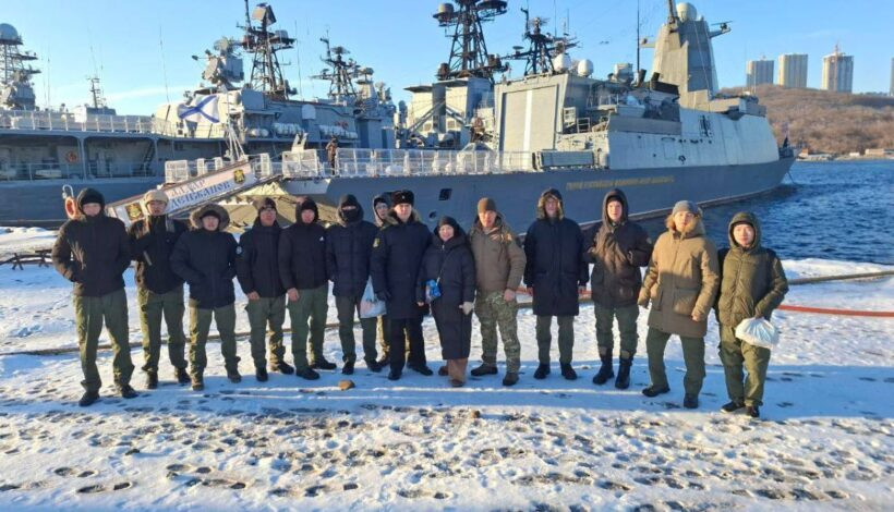 Курсанты почтили память отважного моряка