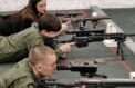 Курсанты проходят снайперскую подготовку