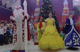 Русские новогодние традиции представили за рубежом