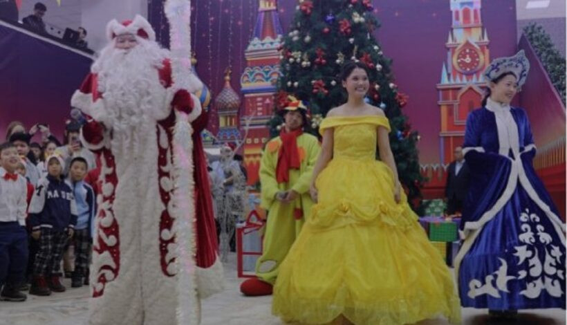 Русские новогодние традиции представили за рубежом