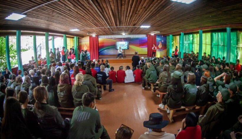 Молодежь посмотрела патриотическое кино