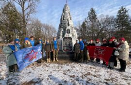 Наследники Победы отдали дань памяти красноармейцам