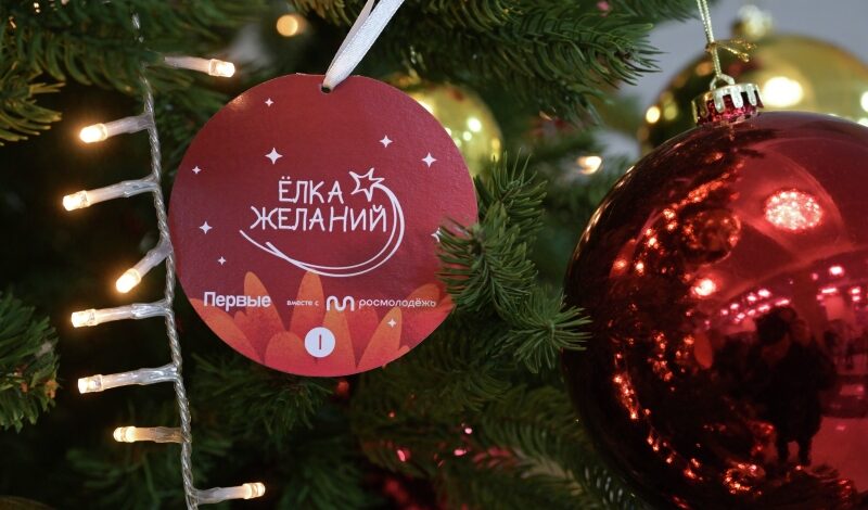 «Ёлка желаний» исполнит мечты юных россиян