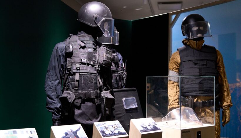Юбилею спецподразделения посвятили выставку