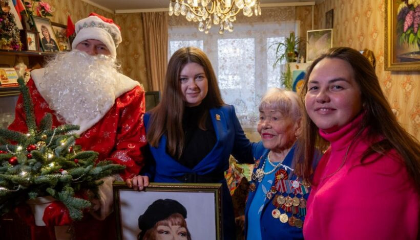 Волонтеры порадовали ветерана