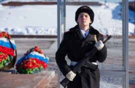 Московские кадеты отстояли почетную вахту