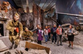 Туристы прошли патриотическими маршрутами