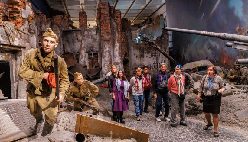 Туристы прошли патриотическими маршрутами