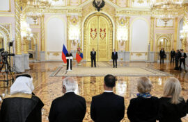 Президент принял верительные грамоты