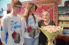 Зенитчица встретила второй век жизни