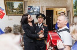 Ветерану подарили внимание