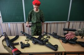 Юнармейцы посоревновались в огневой подготовке