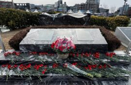 Память русских моряков почтили в Южной Корее