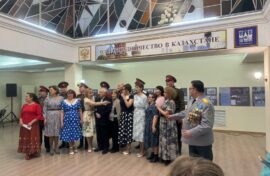 Выставку Музея Победы представили в Казахстане