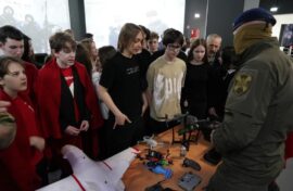 В историческом парке Сургута отметили День Росгвардии