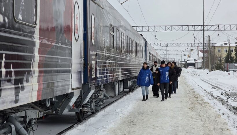 Муромцы побывали в «Поезде Победы»