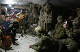 Артисты поддержали бойцов спецоперации