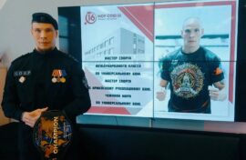 Участник СВО преподал урок мужества