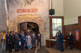 Музей Победы впечатлил гостей из Мозамбика