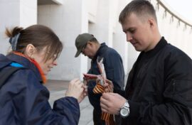 Георгиевские ленточки раздадут в Музее Победы