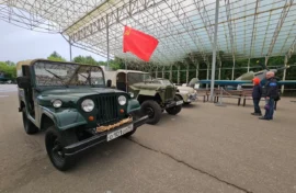 День военного автомобилиста отметили в музее «Г.О.Р.А.»