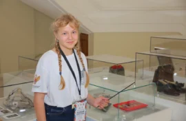Юные музейщики открыли выставку в «Артеке»