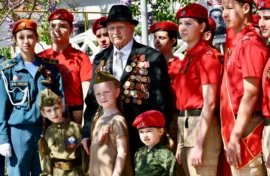 Юнармейцы отметили День Победы