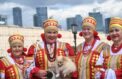 Костюмы народов России представили за рубежом