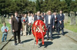 Жители Грузии чтут память о героях-фронтовиках