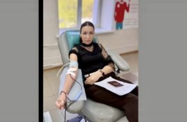 Росгвардейцы стали донорами