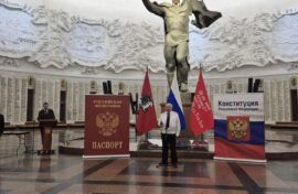 Юные россияне получили главный документ в Музее Победы