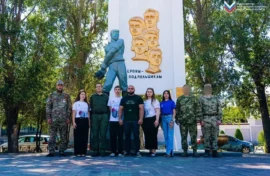 Добровольцы почтили память партизан