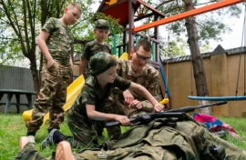 Центр «Воевода» провел благотворительную акцию для детей