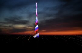 Телебашни напомнят о героях Великой Отечественной