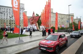 Автопробег посвятили героям народного ополчения