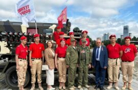 Бронепробег посвятили мужеству тыловиков