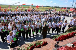 Патриотов из России встретили в Беларуси  