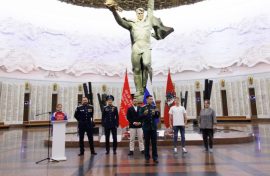 В Музее Победы наградили юных талантов