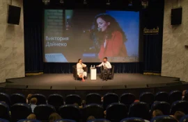 Виктория Дайнеко пообщалась с участниками клуба «Лето Побед»