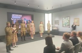 Патриотический автопробег завершился в Музее Победы