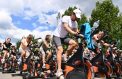 Спортсмены и любители спорта отмечают праздник