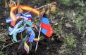 Молодежь высадила аллею в честь единства народов