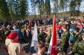 Память красноармейцев почтили в Карелии