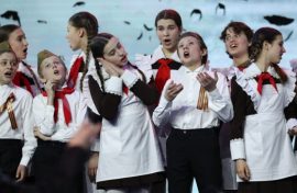 Детские песни исполнили на языках народов России
