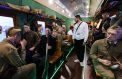 Участники фестиваля молодёжи посетили «Поезд Победы»