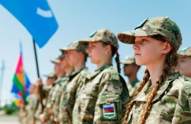 Военно-спортивная игра объединила семьи