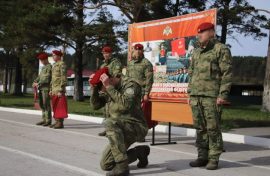 Спецназовцы заслужили краповые береты