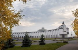Юные патриоты выступили в Музее Победы